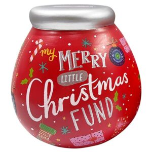Pot of Dreams Merry Little Christmas Fund in red
