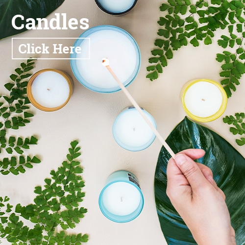 Candles category homepage image
