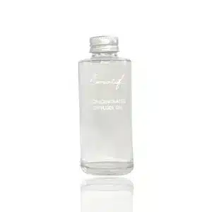 glass bottle concentrate oil line fragrance