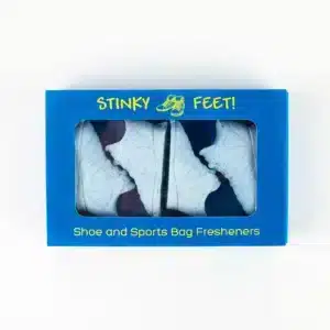 image of stink feet in a box
