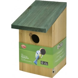 wooden bird box