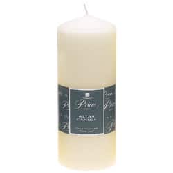 ivory alter candle