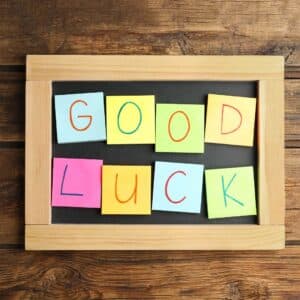 Good Luck & Leaving Cards