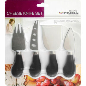 set of 4 cheese knifes