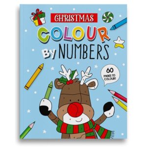 Christmas Colour By Number Book