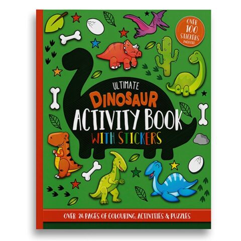 Dinosaur Sticker Activity Book - One and Every