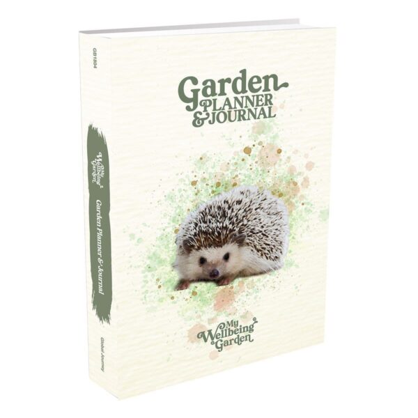 my-wellbeing-garden-hedgehog jornal and planner book