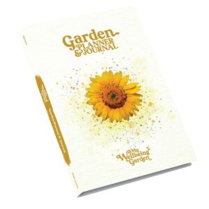 my wellbeing garden sunflower planner and journal book