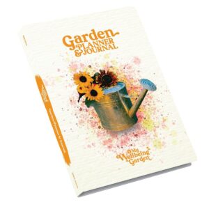 my wellbeing garden watering planner and journal book