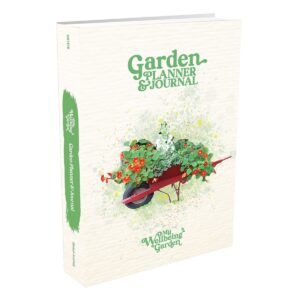 my wellbeing garden wheelbarrow book