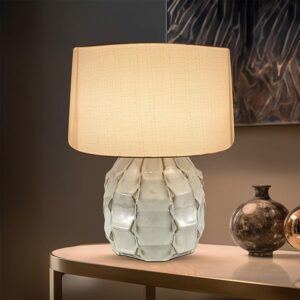 Table Lamp With Shade Cream