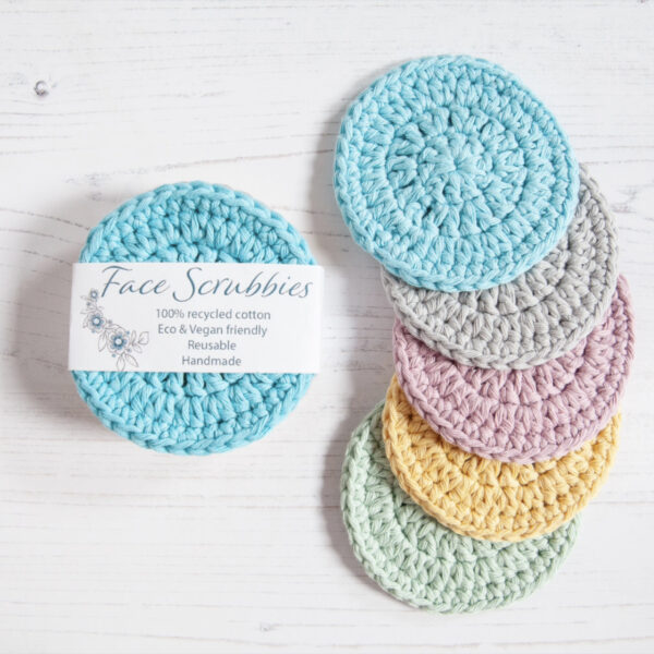 Sorbet Colours Face Scrubbies image