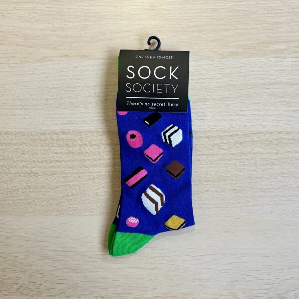 Liquorice socks blue