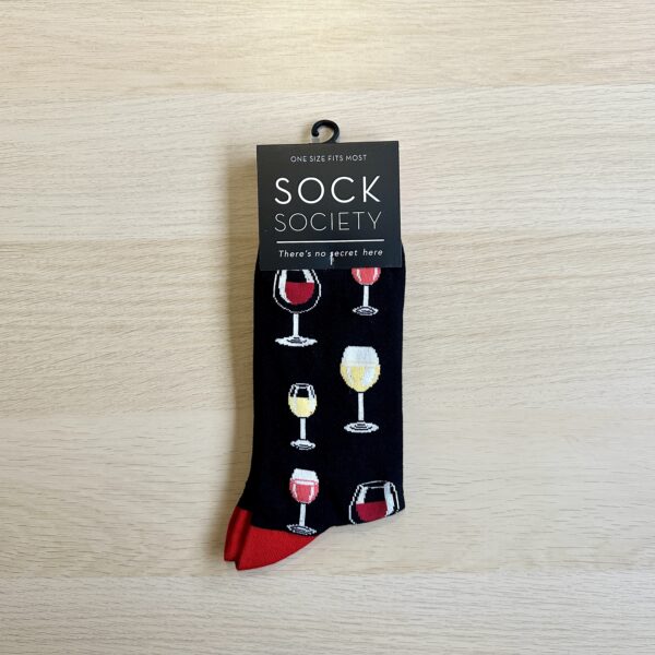 Sock Society black wine