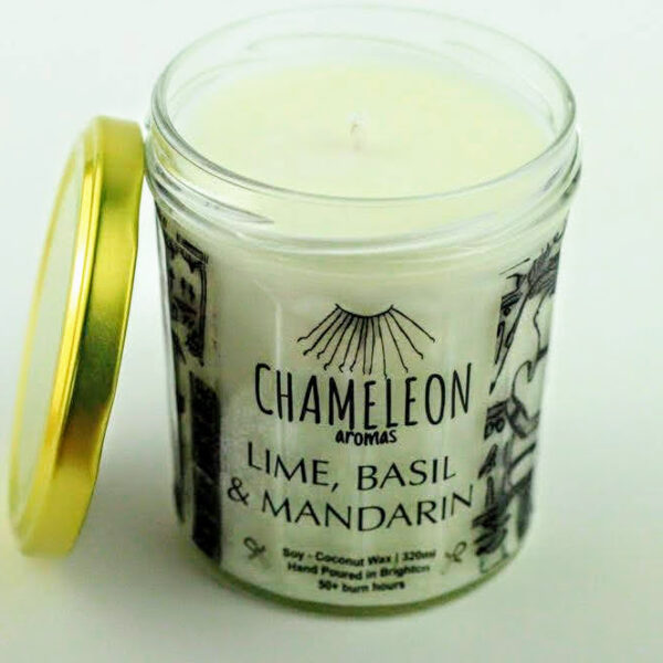 Chameleon Lime Basil & Mandarin Candle