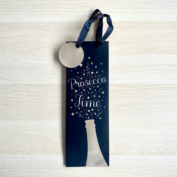 Prosecco Time Bottle Gift Bag
