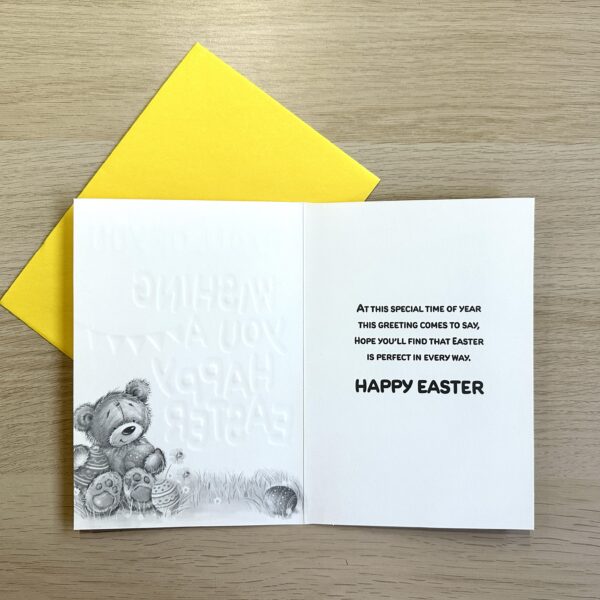 To all of you, Happy Easter card inside image