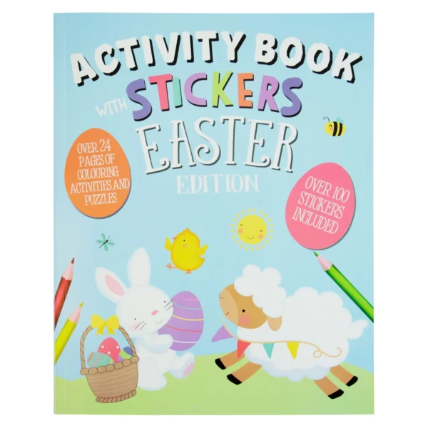 Easter Activity Book & Stickers (BLUE)