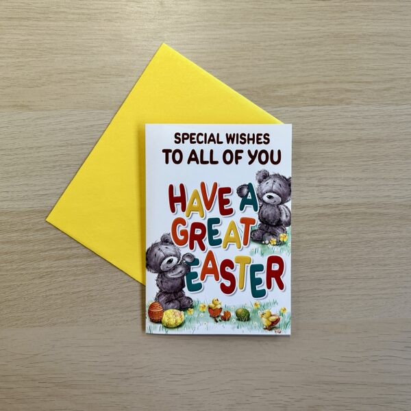 Easter card - special wishes to all of you image