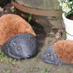 Cast iron Hedgehog Boot brush image
