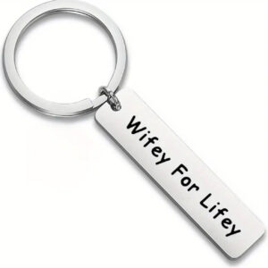 Wifey For Lifey Keyring Keyring