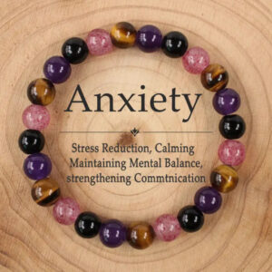 Anxiety Bracelet – Natural Stone Jewelry for Stress Reduction and Mental Balance