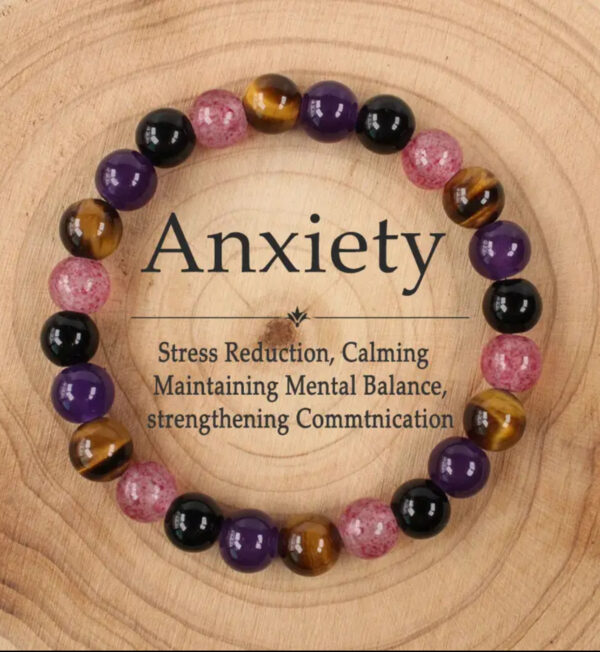 Anxiety Bracelet – Natural Stone Jewelry for Stress Reduction and Mental Balance