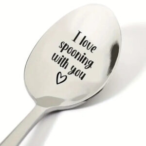 I Love Spooning With You" Engraved Spoon