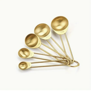 5 Piece Gold Measuring Cups